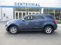 2016 Patriot Blue Metallic Chevrolet Equinox LT AWD  photo #2
