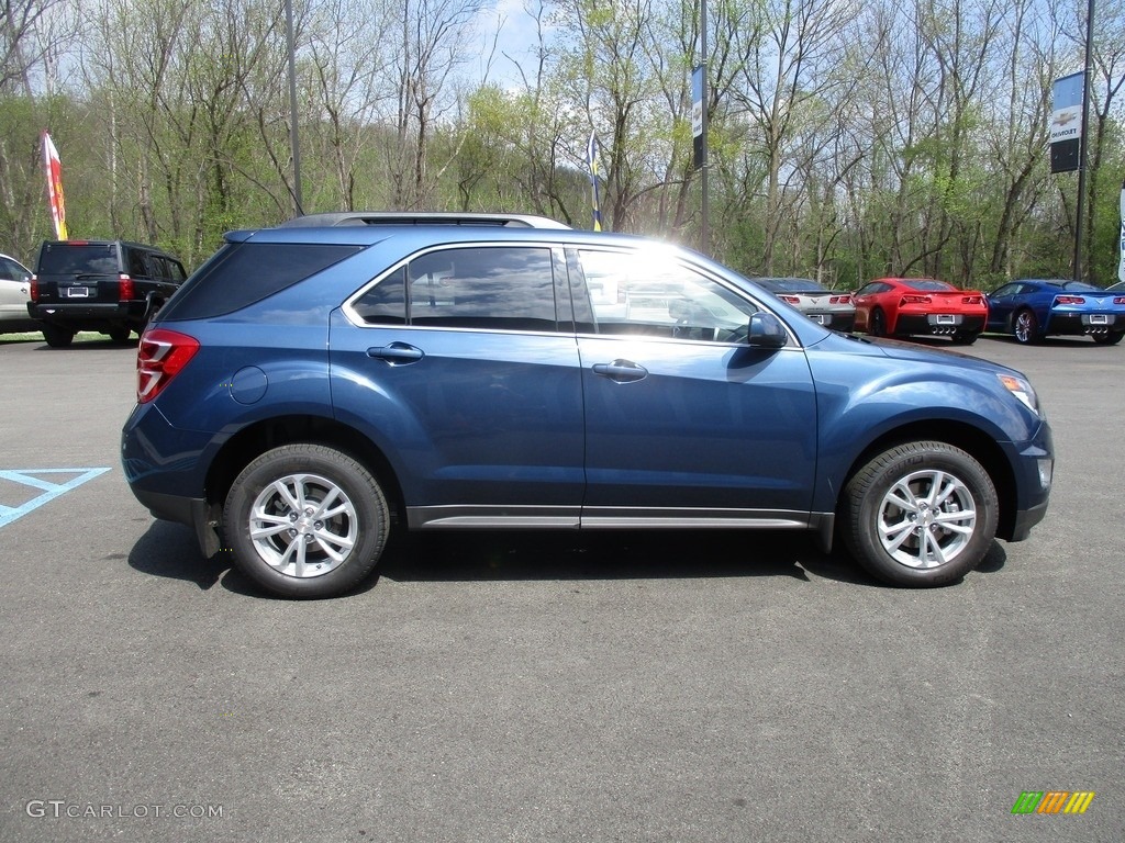 2016 Equinox LT AWD - Patriot Blue Metallic / Jet Black photo #8