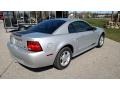 2004 Silver Metallic Ford Mustang V6 Coupe  photo #2