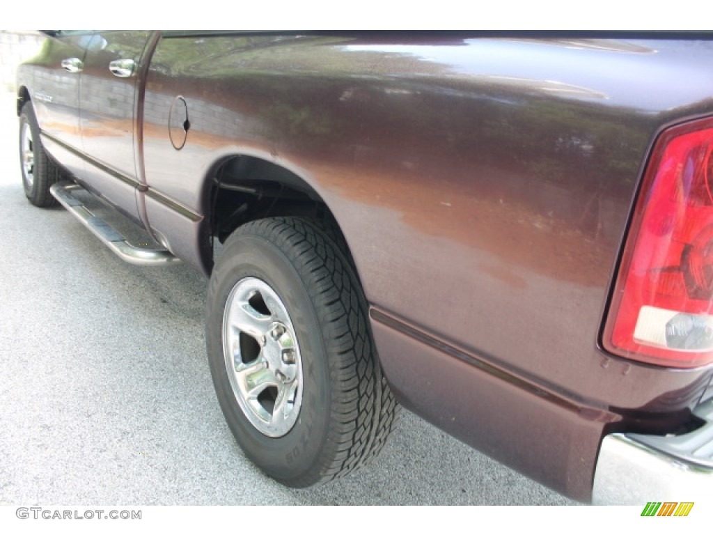 2004 Ram 1500 SLT Quad Cab - Deep Molten Red Pearl / Dark Slate Gray photo #4