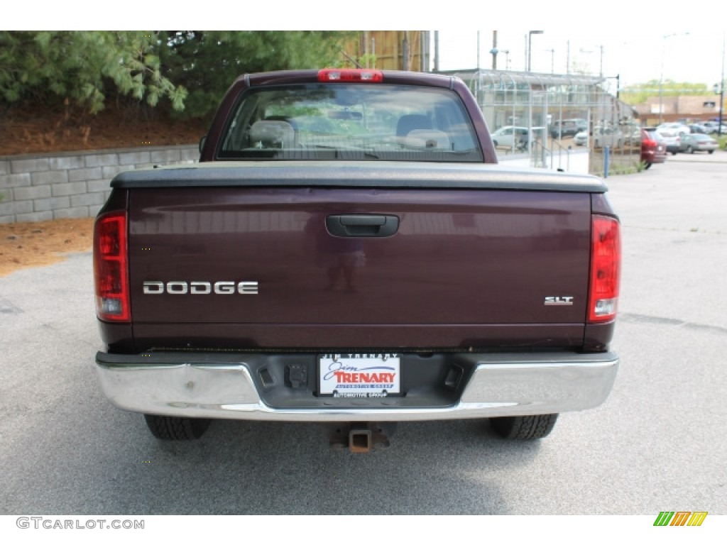 2004 Ram 1500 SLT Quad Cab - Deep Molten Red Pearl / Dark Slate Gray photo #5