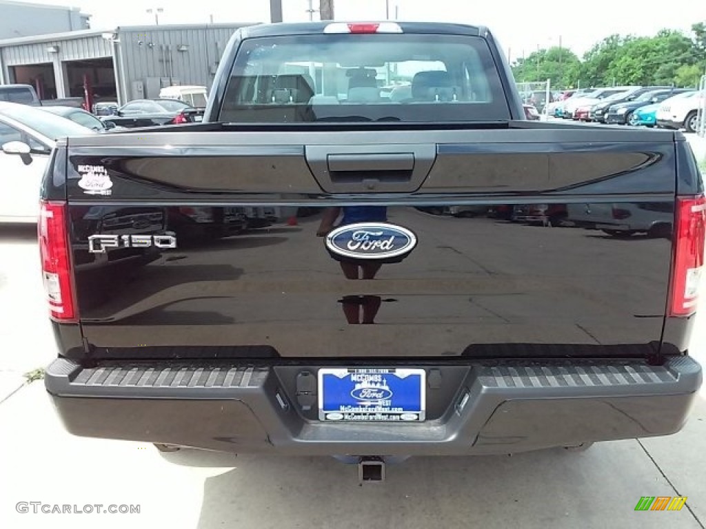 2016 F150 XL SuperCab - Shadow Black / Medium Earth Gray photo #5