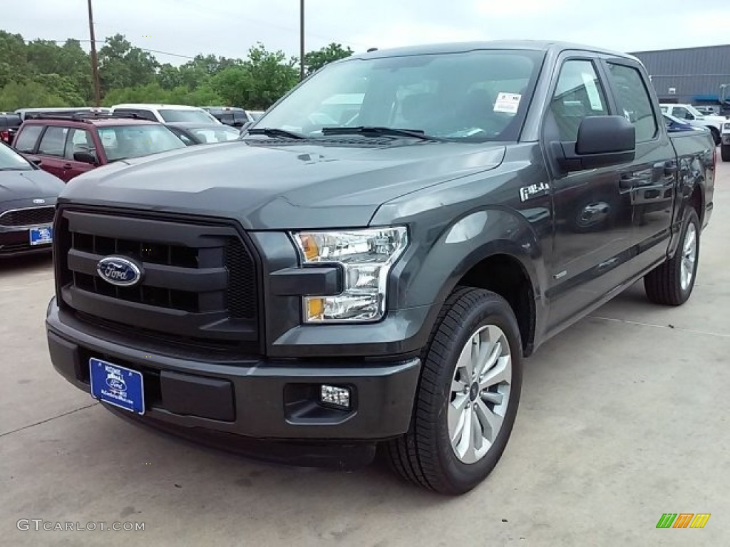 2016 F150 XL SuperCrew - Magnetic / Medium Earth Gray photo #4