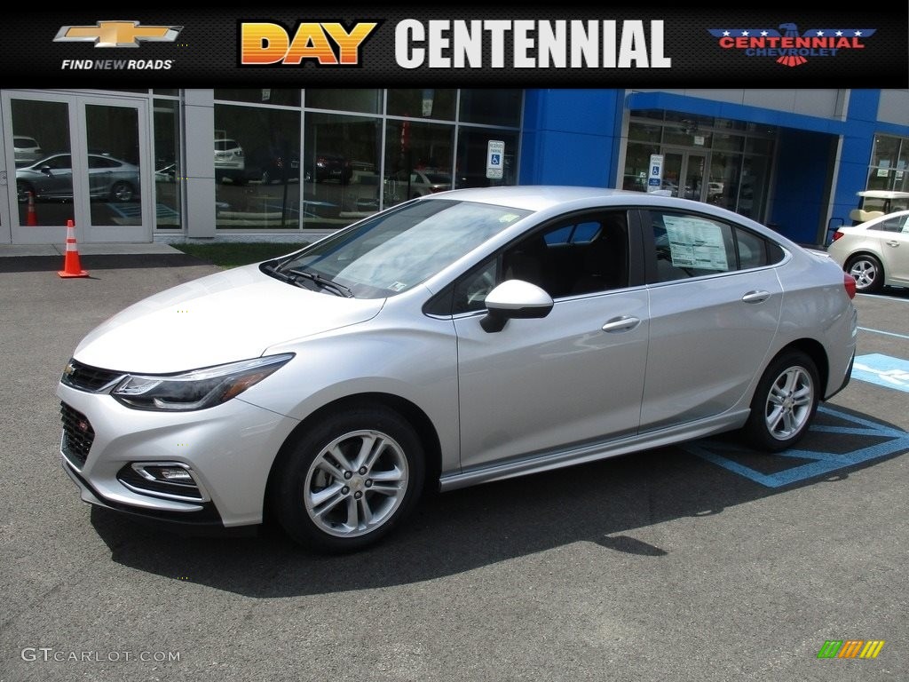 2016 Cruze LT Sedan - Silver Ice Metallic / Jet Black photo #1