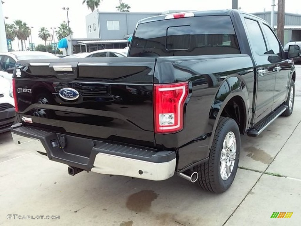 2016 F150 XLT SuperCrew - Shadow Black / Medium Earth Gray photo #7