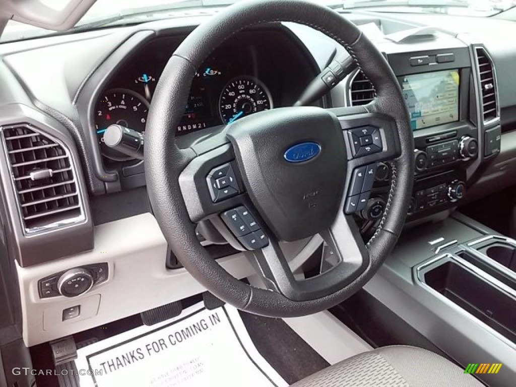 2016 F150 XLT SuperCrew - Shadow Black / Medium Earth Gray photo #22