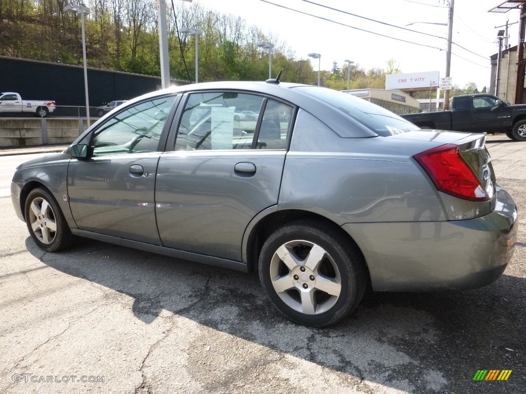 2007 ION 3 Sedan - Storm Gray / Gray photo #7