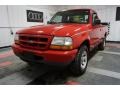 2000 Bright Red Ford Ranger XLT Regular Cab  photo #3