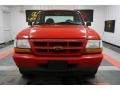 2000 Bright Red Ford Ranger XLT Regular Cab  photo #4