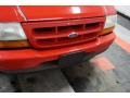 2000 Bright Red Ford Ranger XLT Regular Cab  photo #38