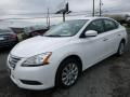 Aspen White - Sentra SL Photo No. 10