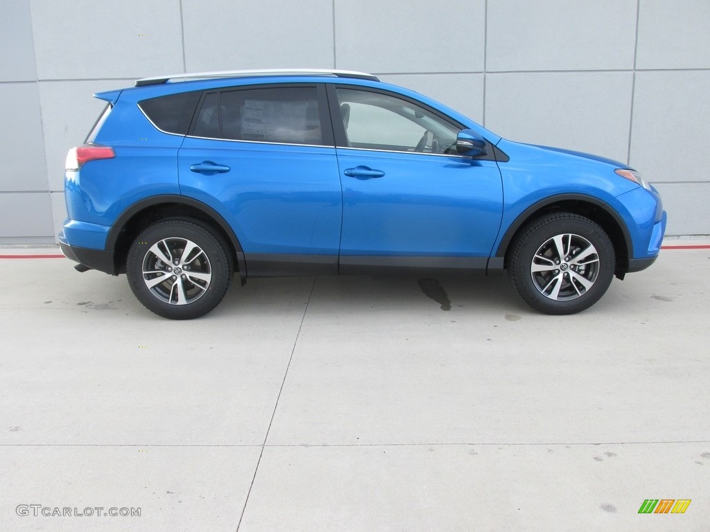 2016 RAV4 XLE - Electric Storm Blue / Ash photo #3