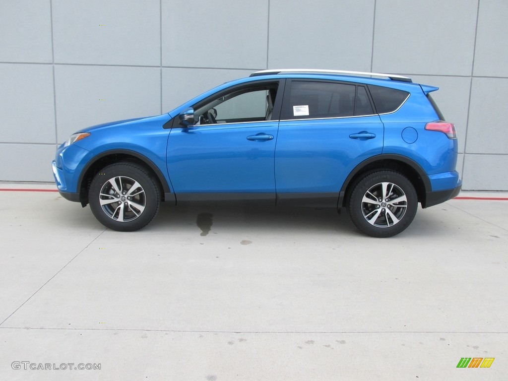 2016 RAV4 XLE - Electric Storm Blue / Ash photo #6