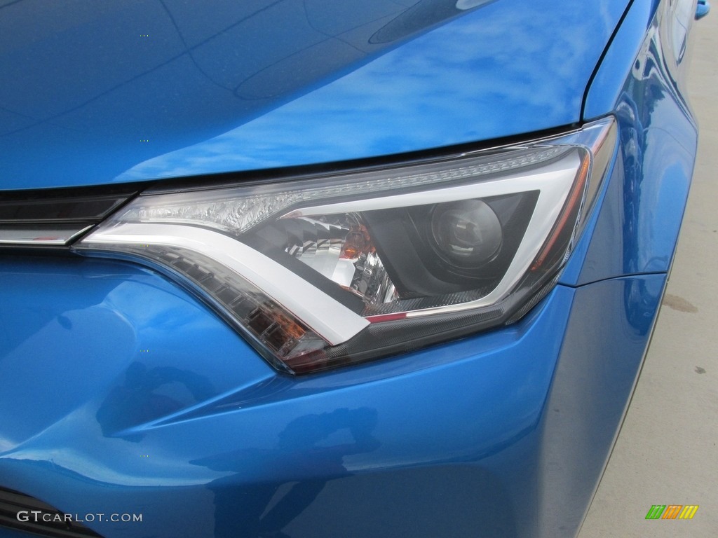 2016 RAV4 XLE - Electric Storm Blue / Ash photo #9