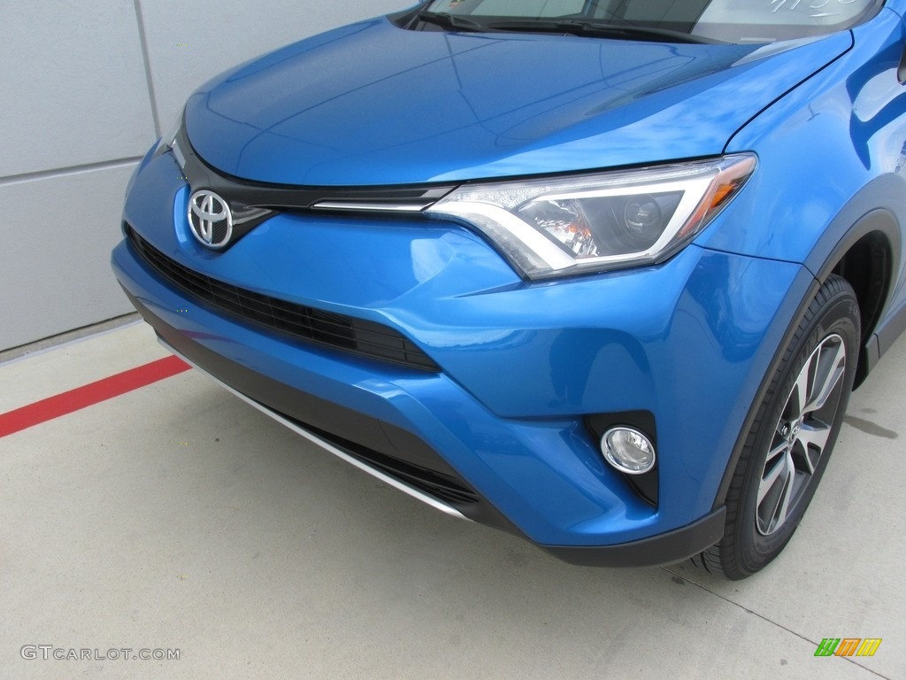2016 RAV4 XLE - Electric Storm Blue / Ash photo #10