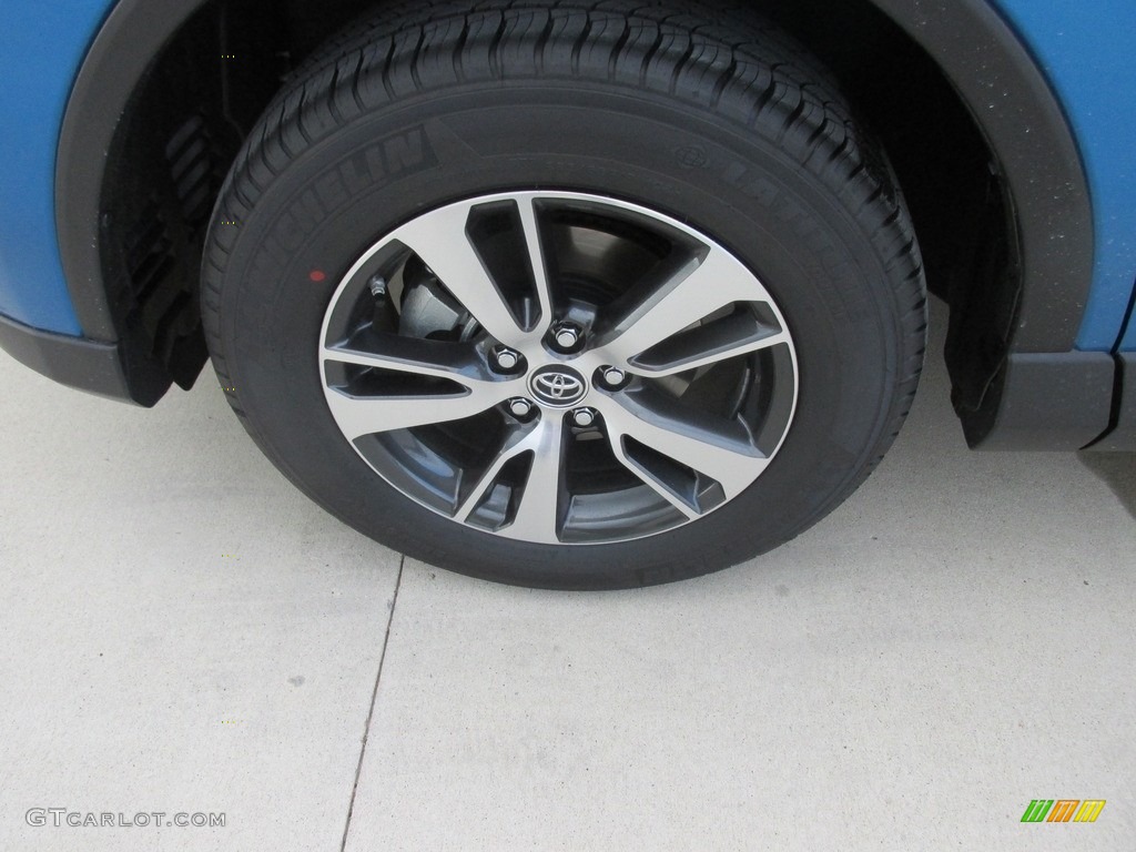 2016 RAV4 XLE - Electric Storm Blue / Ash photo #11