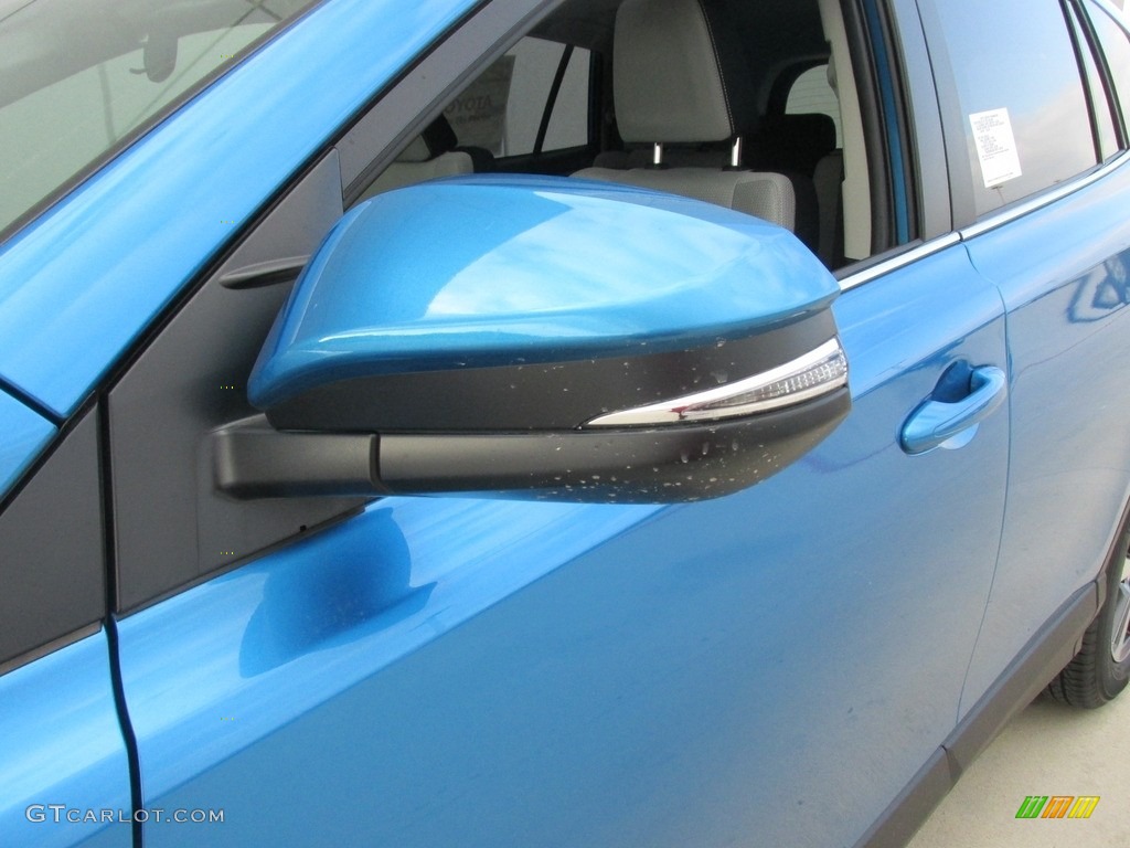 2016 RAV4 XLE - Electric Storm Blue / Ash photo #12