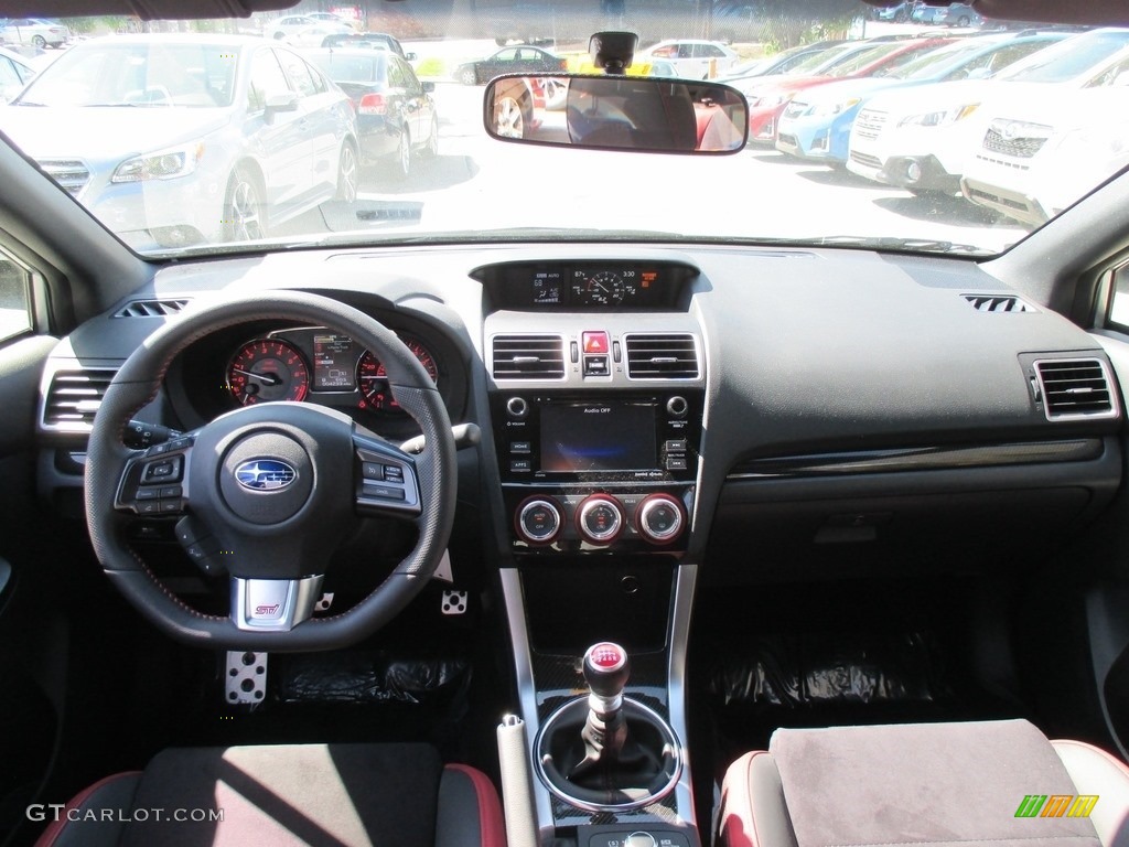 2016 Subaru WRX STI Carbon Black Dashboard Photo #112571941