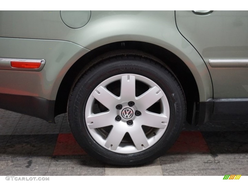 2003 Passat GLX Sedan - Fresco Green Metallic / Black photo #60