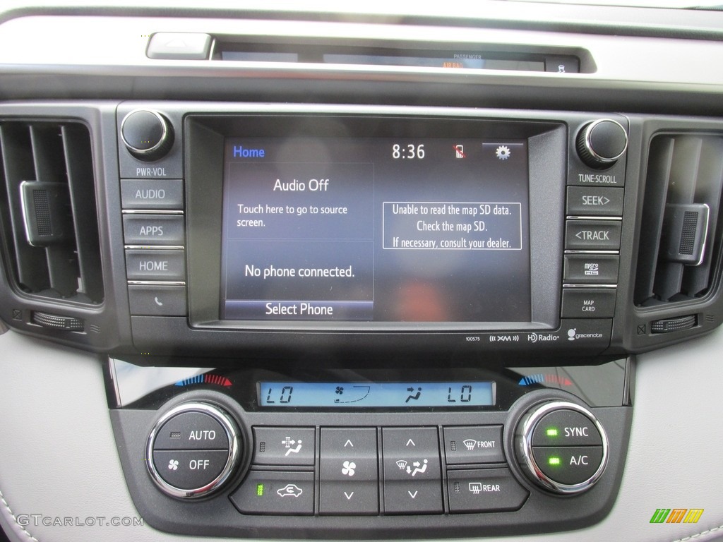 2016 RAV4 XLE - Electric Storm Blue / Ash photo #27