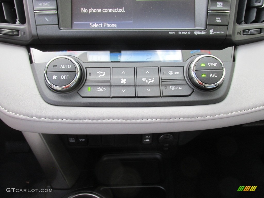 2016 RAV4 XLE - Electric Storm Blue / Ash photo #28