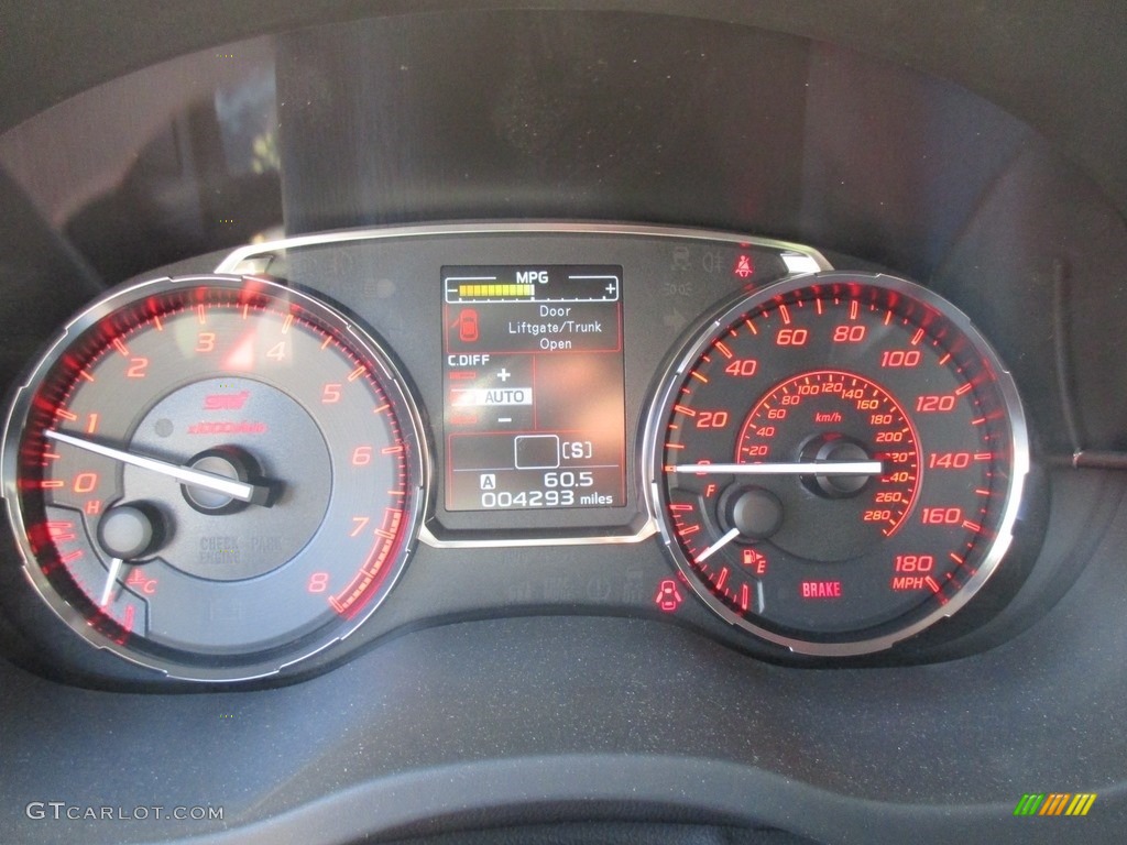 2016 Subaru WRX STI Gauges Photo #112572307