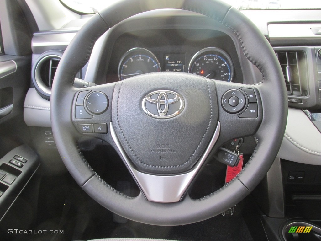 2016 RAV4 XLE - Electric Storm Blue / Ash photo #30
