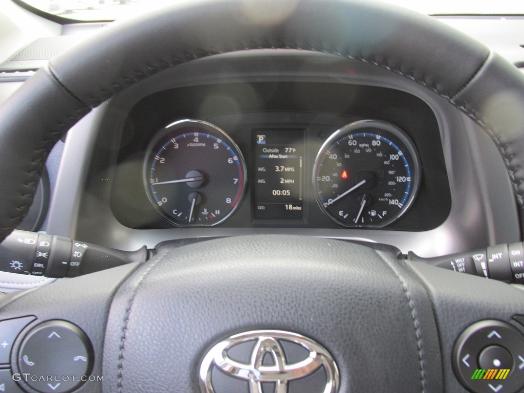2016 RAV4 XLE - Electric Storm Blue / Ash photo #31