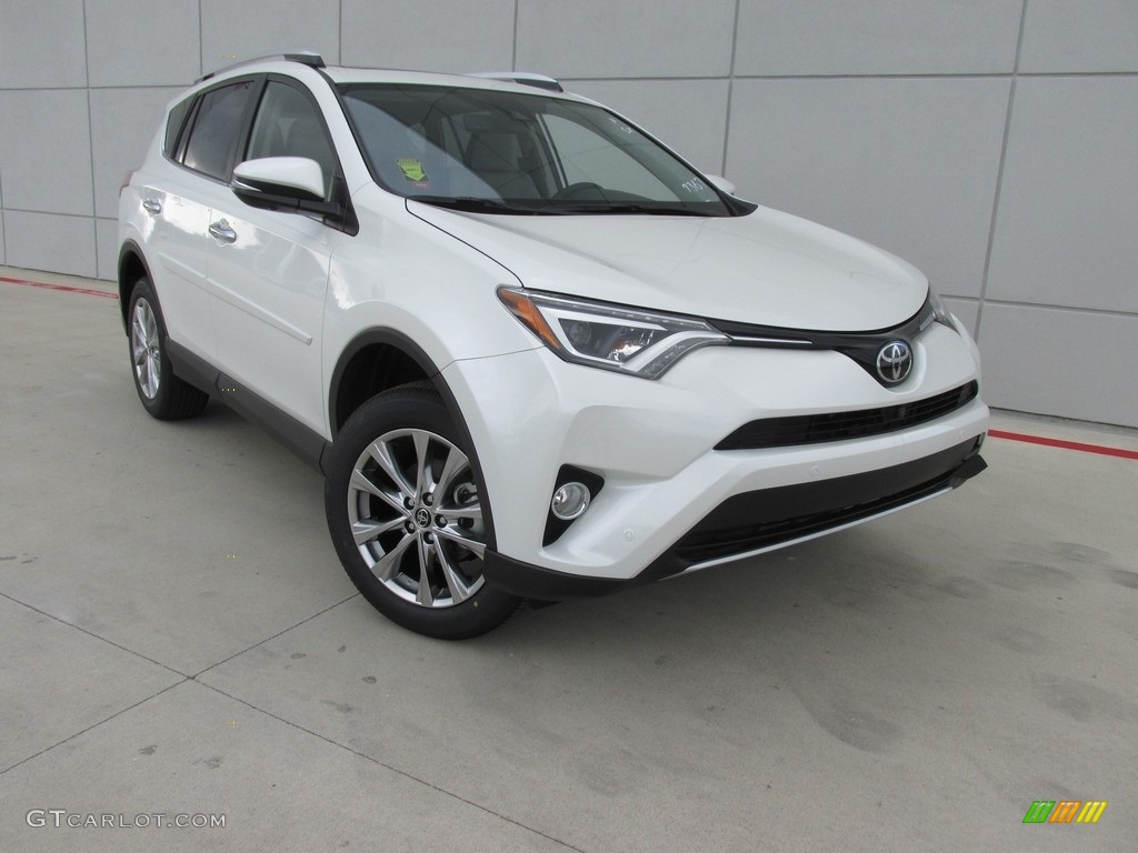 Blizzard Pearl 2016 Toyota RAV4 Limited Exterior Photo #112573336