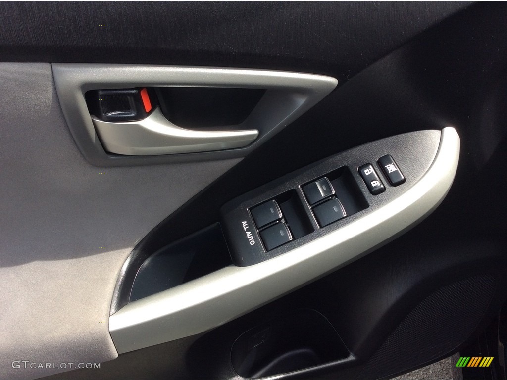 2012 Prius 3rd Gen Four Hybrid - Black / Dark Gray photo #8