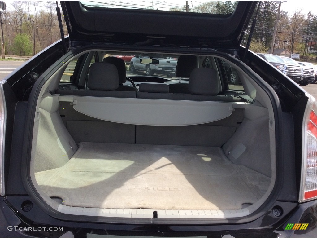 2012 Prius 3rd Gen Four Hybrid - Black / Dark Gray photo #16