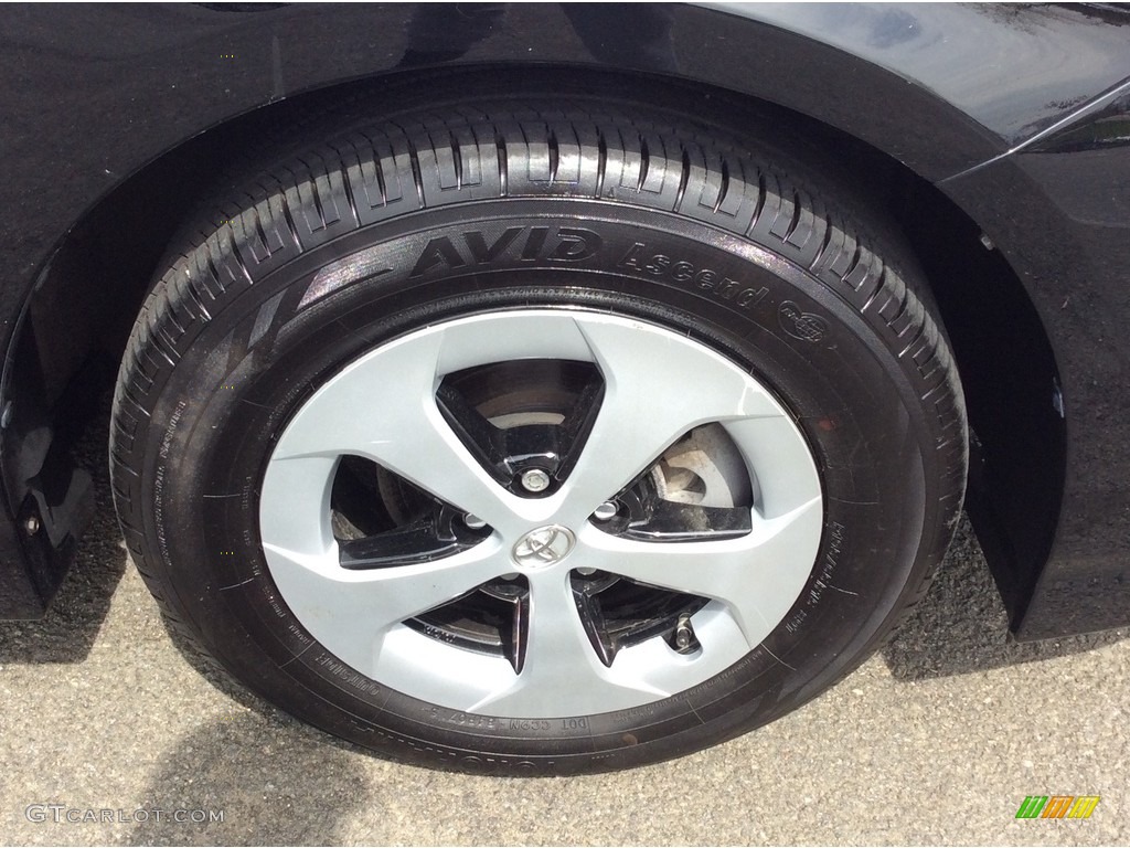 2012 Prius 3rd Gen Four Hybrid - Black / Dark Gray photo #20