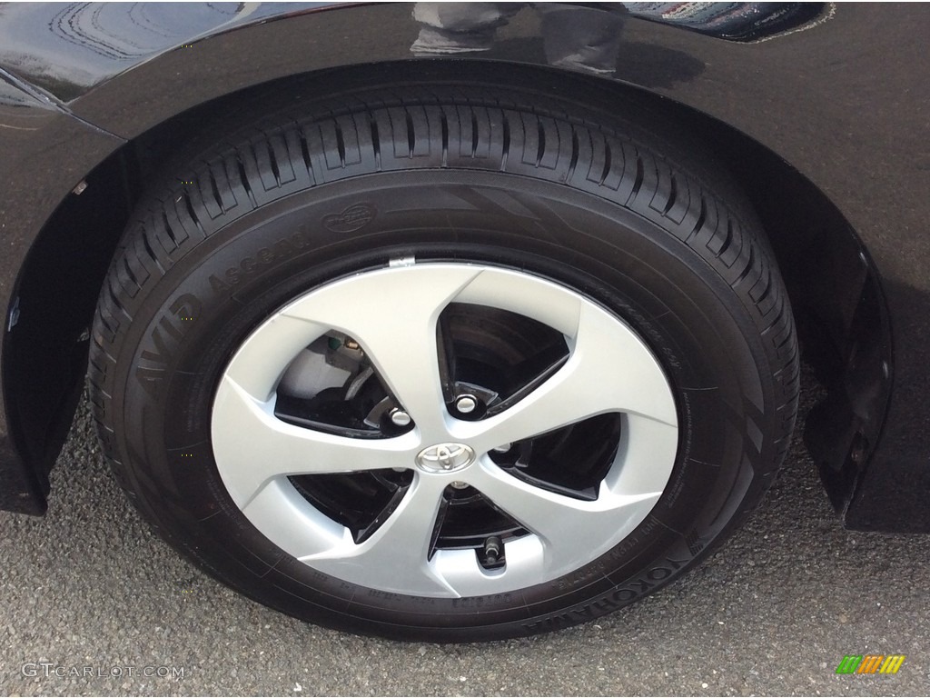 2012 Prius 3rd Gen Four Hybrid - Black / Dark Gray photo #21