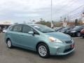 2013 Sea Glass Pearl Toyota Prius v Five Hybrid  photo #3