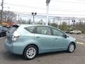 2013 Sea Glass Pearl Toyota Prius v Five Hybrid  photo #4