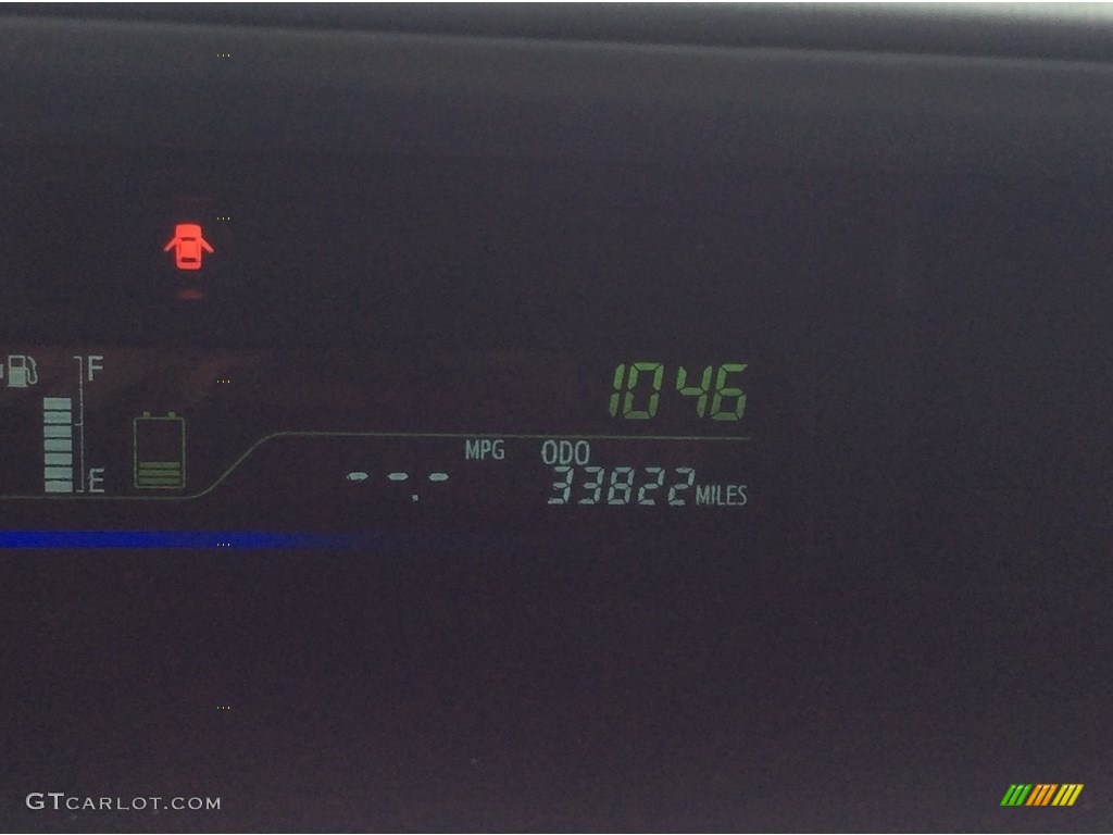 2013 Prius v Five Hybrid - Sea Glass Pearl / Misty Gray photo #13