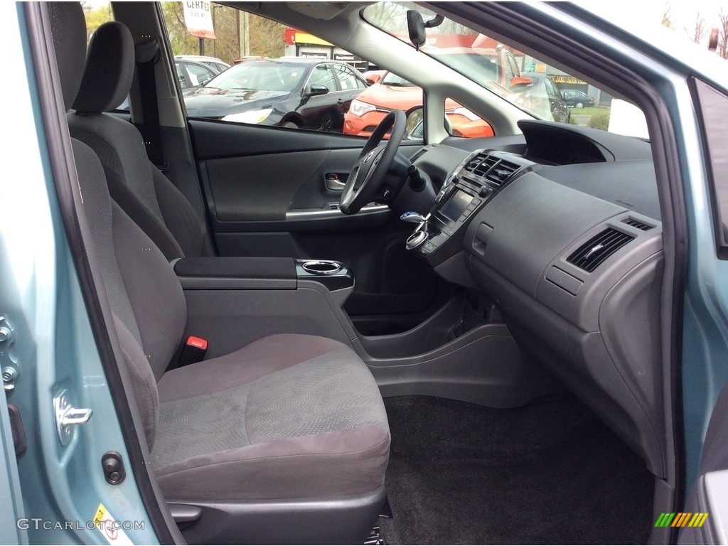 2013 Prius v Five Hybrid - Sea Glass Pearl / Misty Gray photo #20