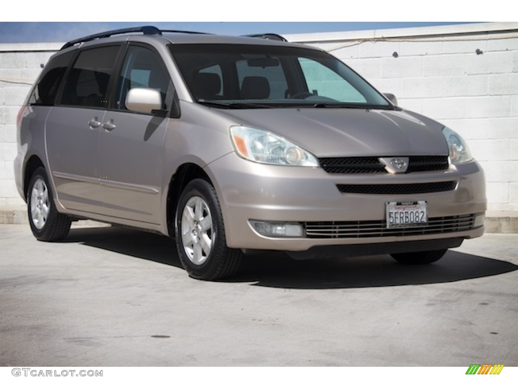 Desert Sand Mica Toyota Sienna