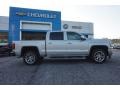 2016 Quicksilver Metallic GMC Sierra 1500 SLT Crew Cab 4WD  photo #8