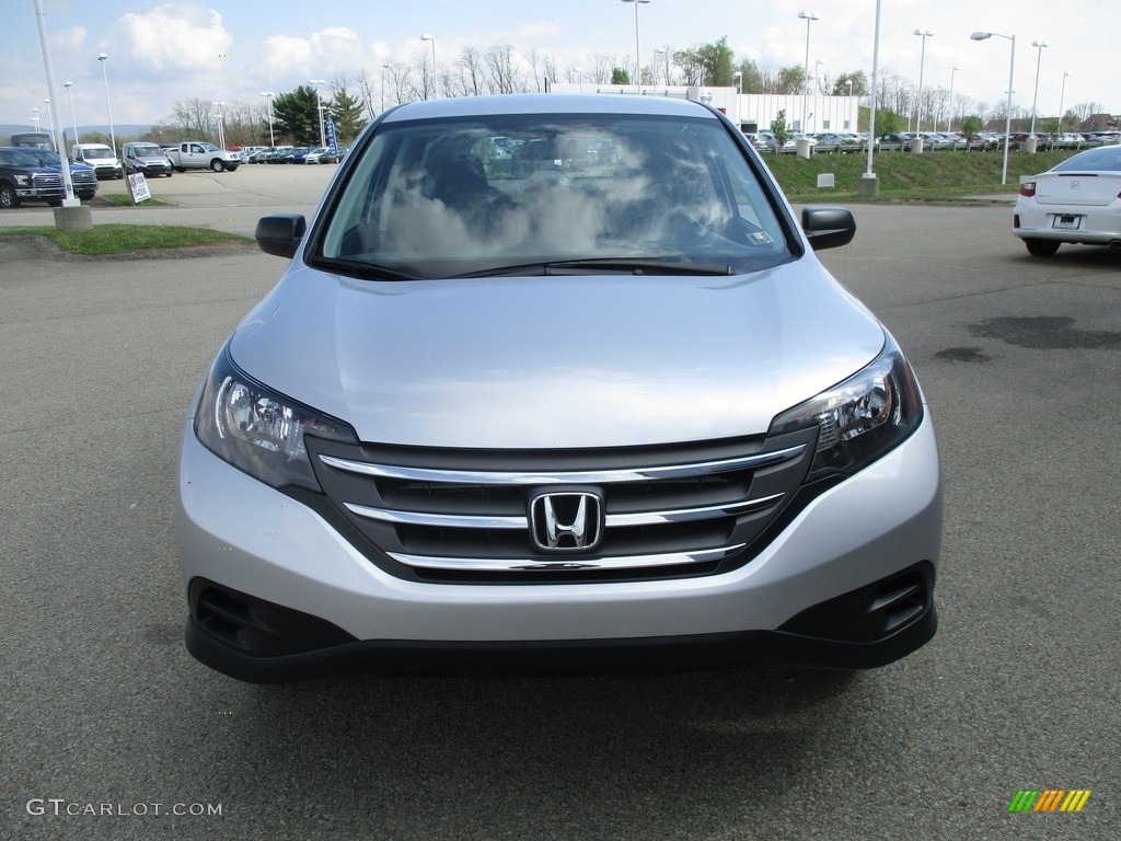 2013 CR-V LX AWD - Alabaster Silver Metallic / Gray photo #19