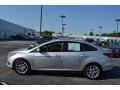 2015 Ingot Silver Metallic Ford Focus SE Sedan  photo #6