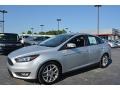 2015 Ingot Silver Metallic Ford Focus SE Sedan  photo #7