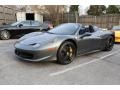 Grigio Silverstone (Dark Grey Metallic) 2015 Ferrari 458 Italia Exterior