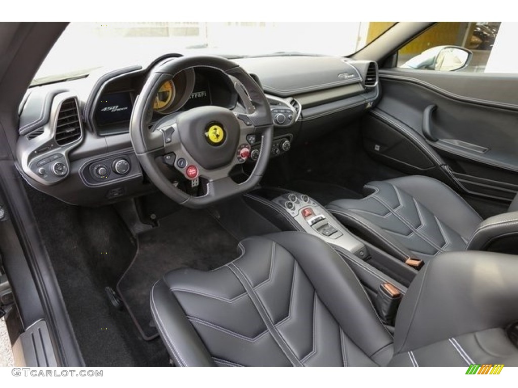 Nero Interior 2015 Ferrari 458 Italia Photo #112580887