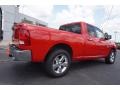 2015 Flame Red Ram 1500 Big Horn Quad Cab  photo #7