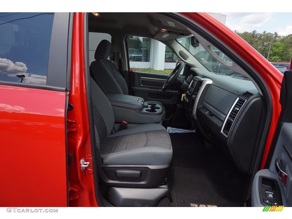 2015 1500 Big Horn Quad Cab - Flame Red / Black/Diesel Gray photo #18