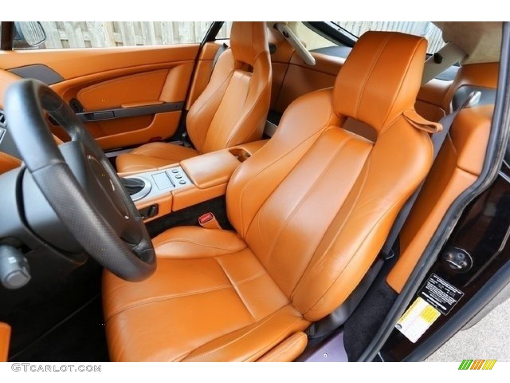Kestrel Tan Interior 2007 Aston Martin V8 Vantage Coupe Photo #112581403