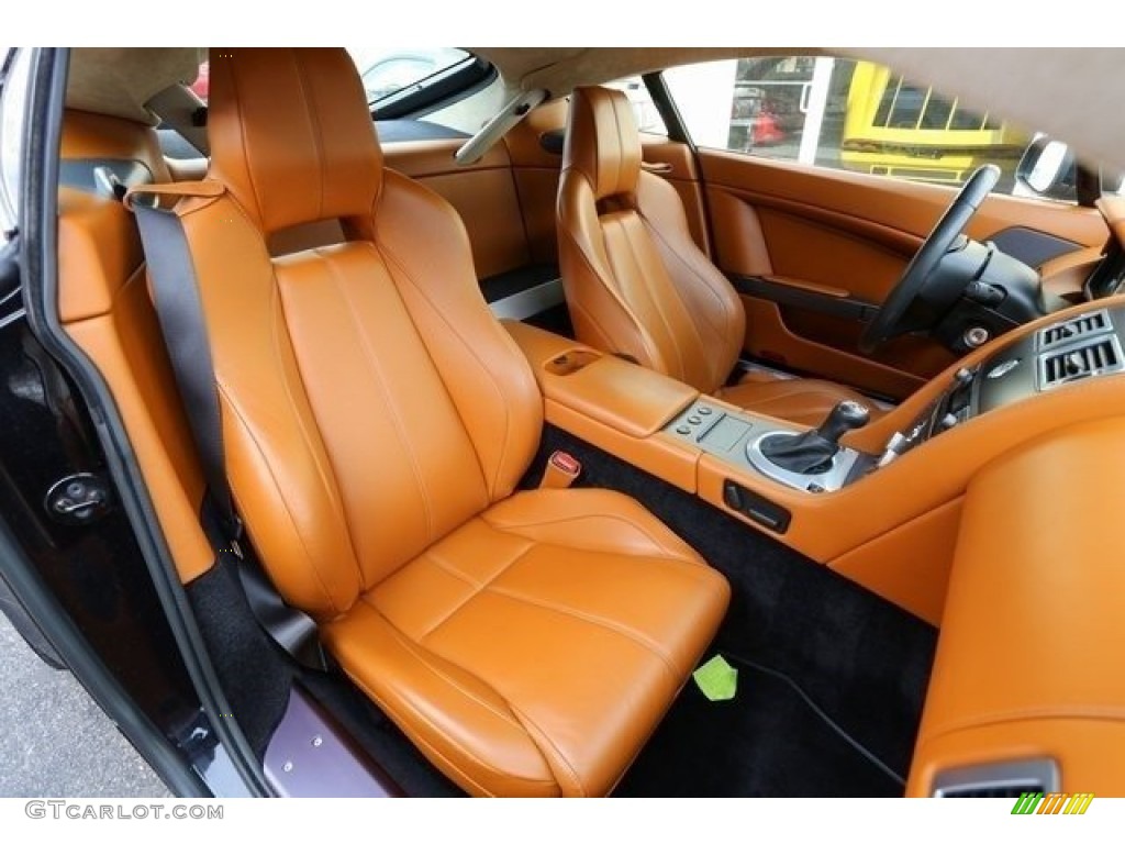 Kestrel Tan Interior 2007 Aston Martin V8 Vantage Coupe Photo #112581427