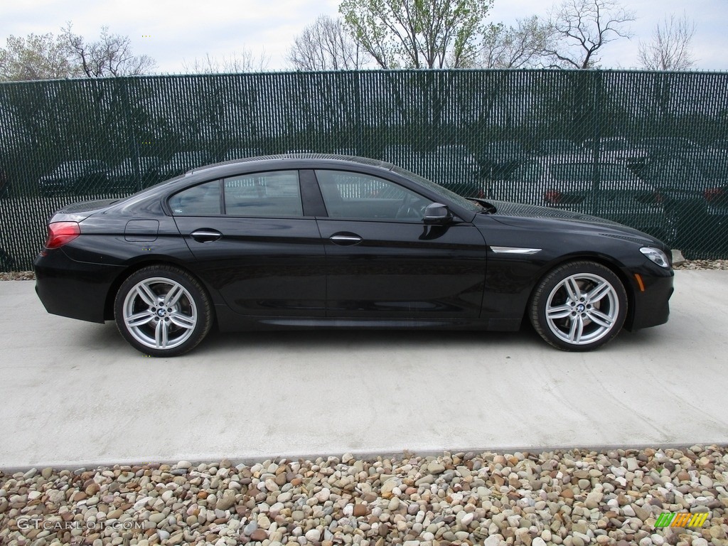 2017 6 Series 640i xDrive Gran Coupe - Jet Black / Black photo #2