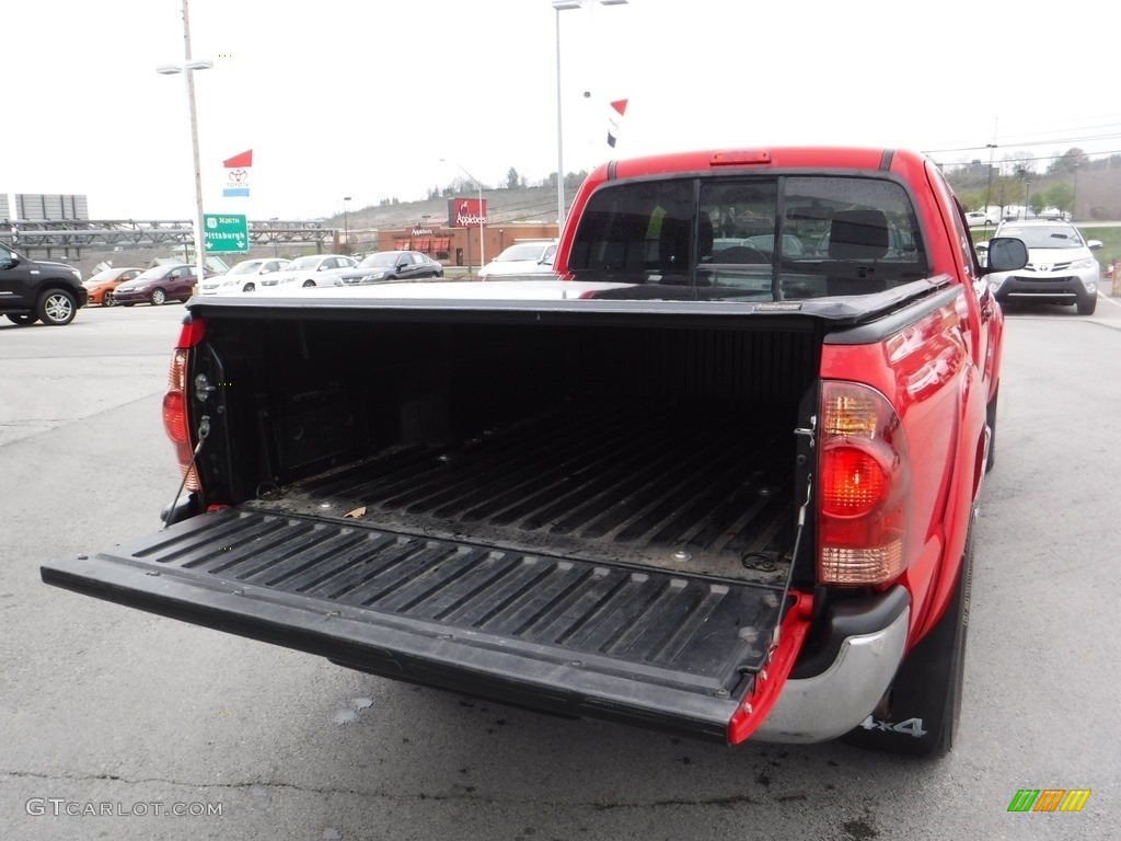 2008 Tacoma V6 SR5 Access Cab 4x4 - Radiant Red / Graphite Gray photo #11